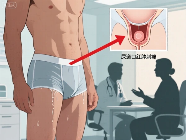 The left side of the scrotum feels hot and then droops.